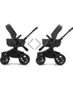 Bugaboo Donkey 5 Mono Complete Pushchair & Carrycot - Forest Green