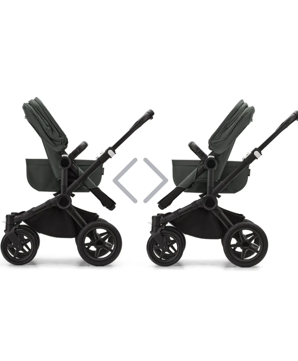 Bugaboo Donkey 5 Mono Complete Pushchair & Carrycot - Forest Green