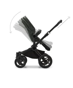 Bugaboo Donkey 5 Twin Carrycot & Seat Pushchair - Forest Green