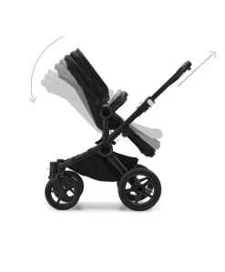 Bugaboo Donkey 5 Twin Carrycot & Seat Pushchair - Midnight Black