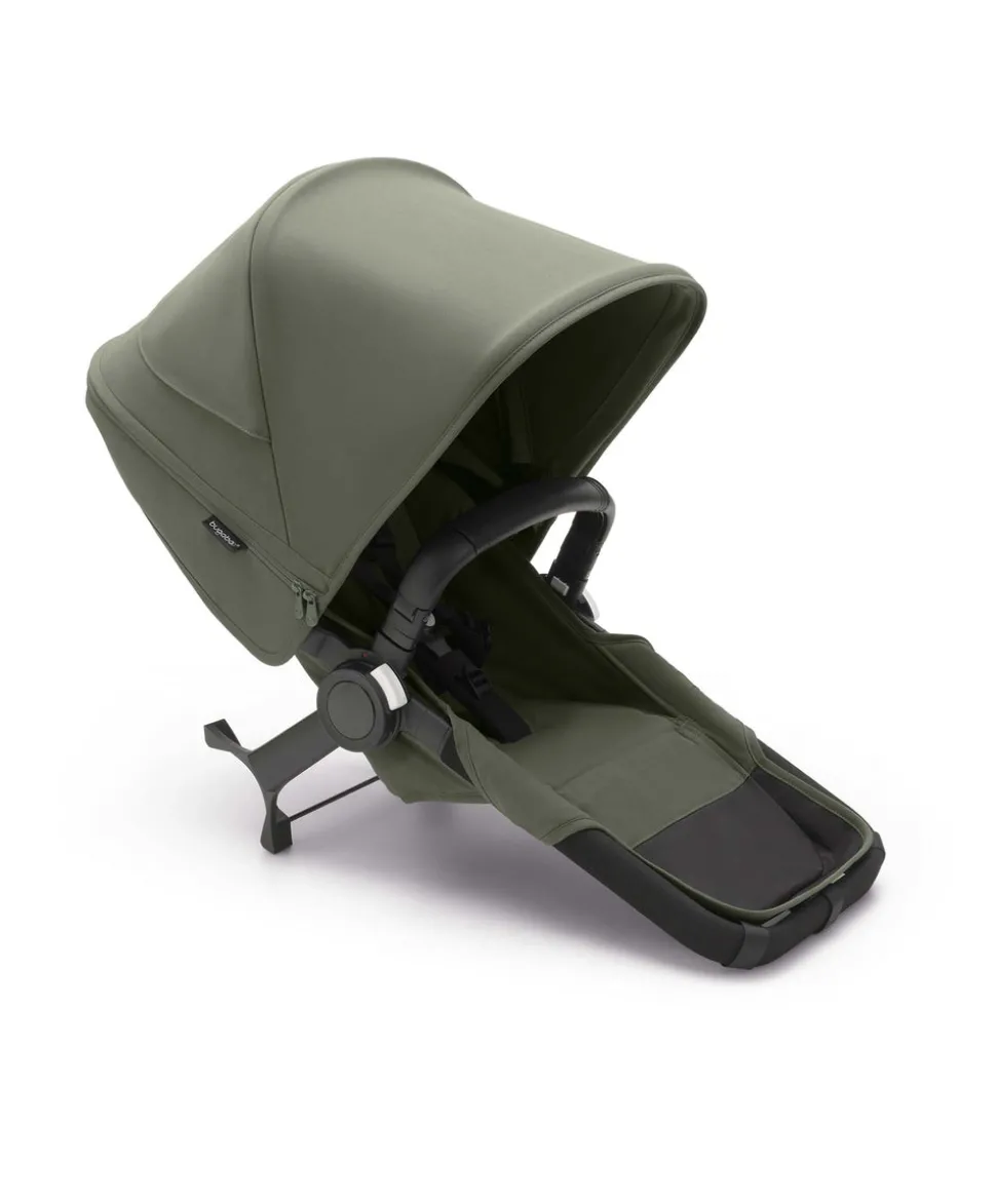 Bugaboo Donkey 5 Twin Pushchair Bundle with Maxi-Cosi Pebble 360 Pro² Car Seat & Base - Forest Green