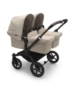 Bugaboo Donkey 5 Twin Pushchair & Carrycot with Extension Set - Desert Taupe