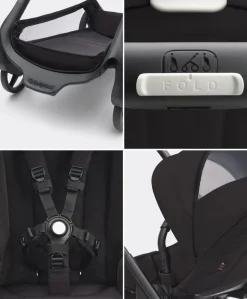 Bugaboo Dragonfly Complete Stroller - Midnight Black