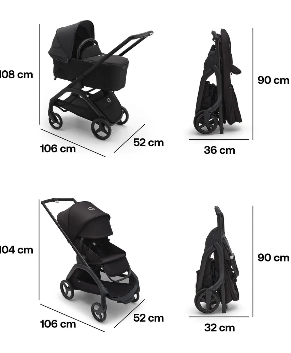 Bugaboo Dragonfly Complete Stroller - Forest Green