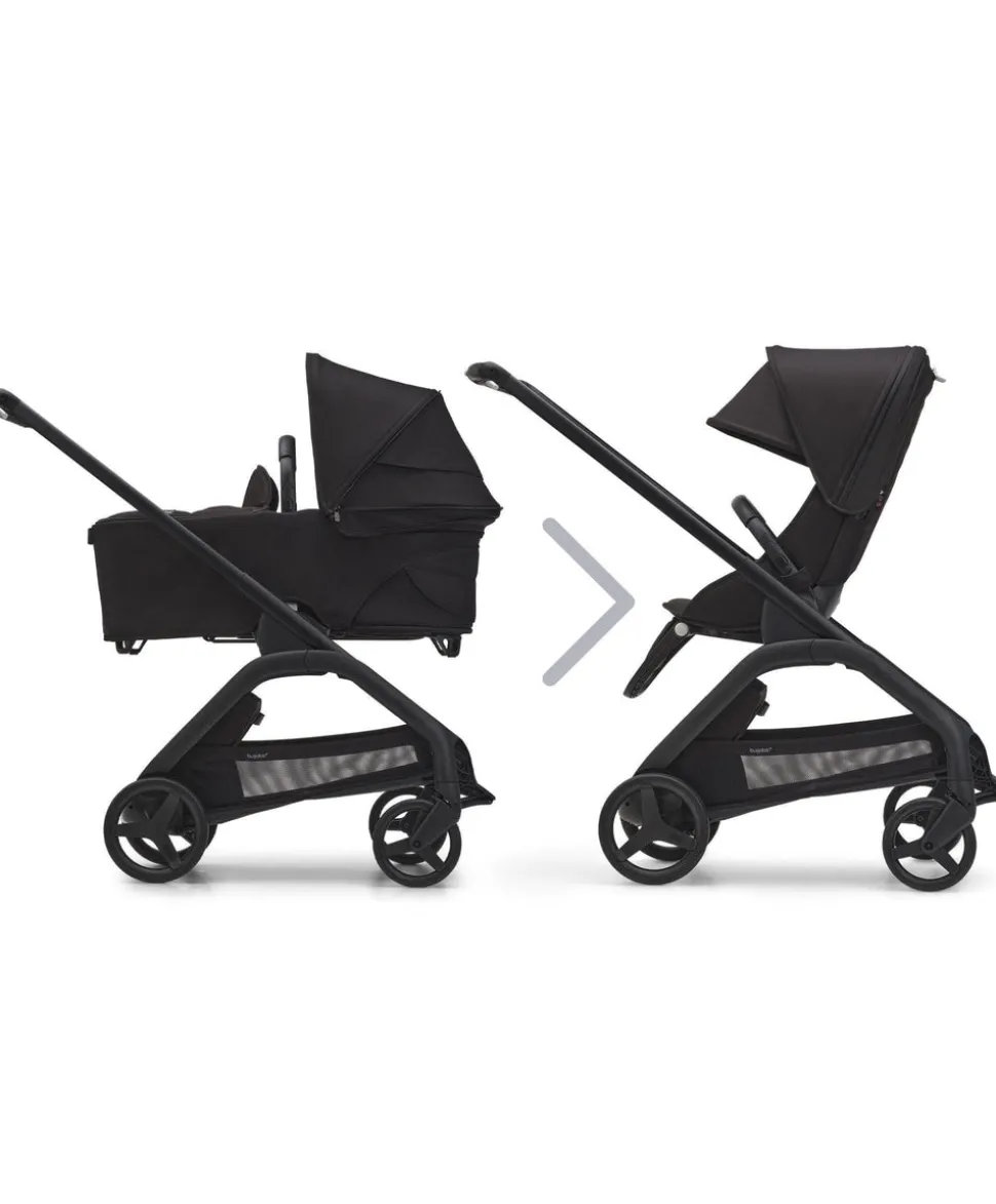 Bugaboo Dragonfly Pushchair Essential Bundle - Black