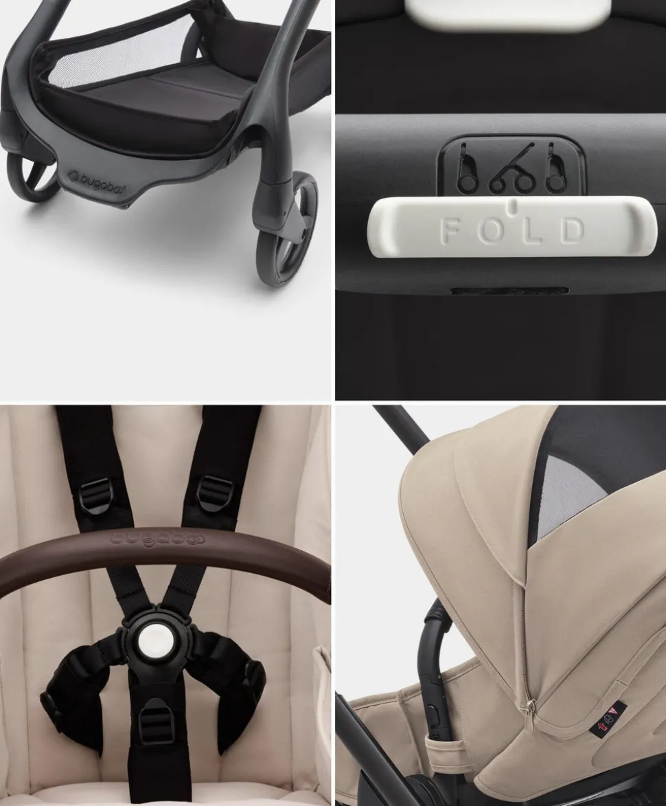 Bugaboo Dragonfly Pushchair Essential Bundle - Taupe