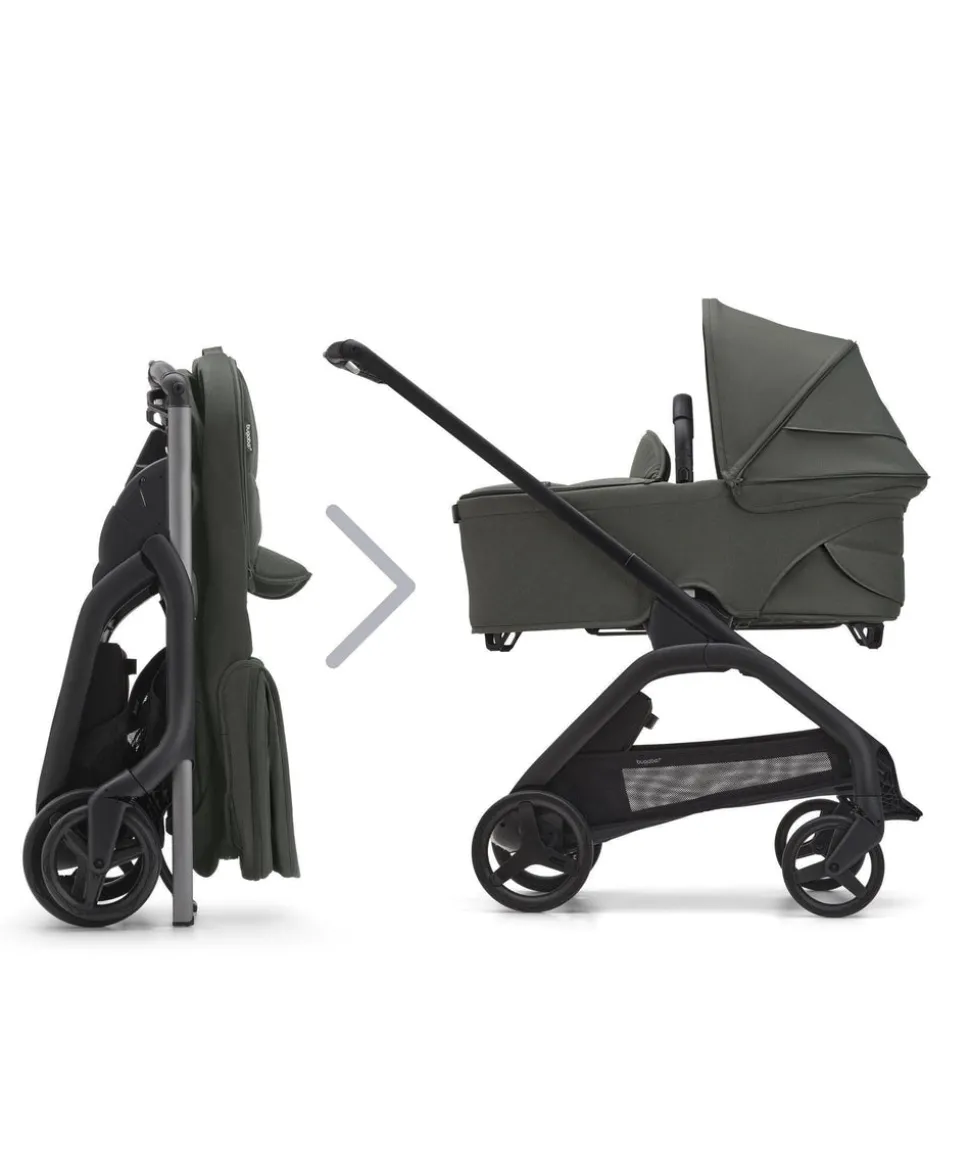 Bugaboo Dragonfly Pushchair Bundle with Maxi-Cosi Pebble 360 Pro² Car Seat & Base - Forest Green