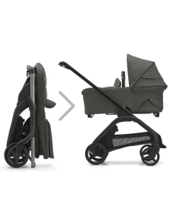 Bugaboo Dragonfly Pushchair Essential Bundle - Forest Green
