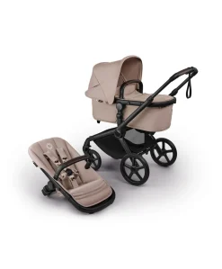 Bugaboo Fox 5 Renew Complete Pushchair Bundle with Cybex Cloud T Car Seat (8 Pieces) - Desert Taupe Melange