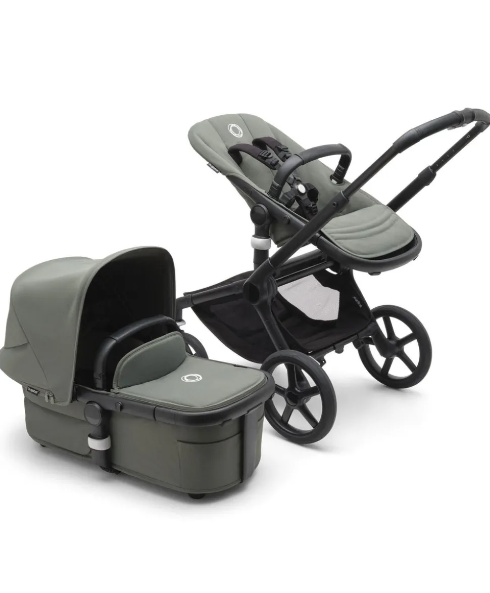 Bugaboo Fox5 Ultimate Bundle with Cybex Cloud T Car Seat and Base in Forest Green