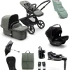 Bugaboo Fox5 Ultimate Travel System Bundle In Forest Green