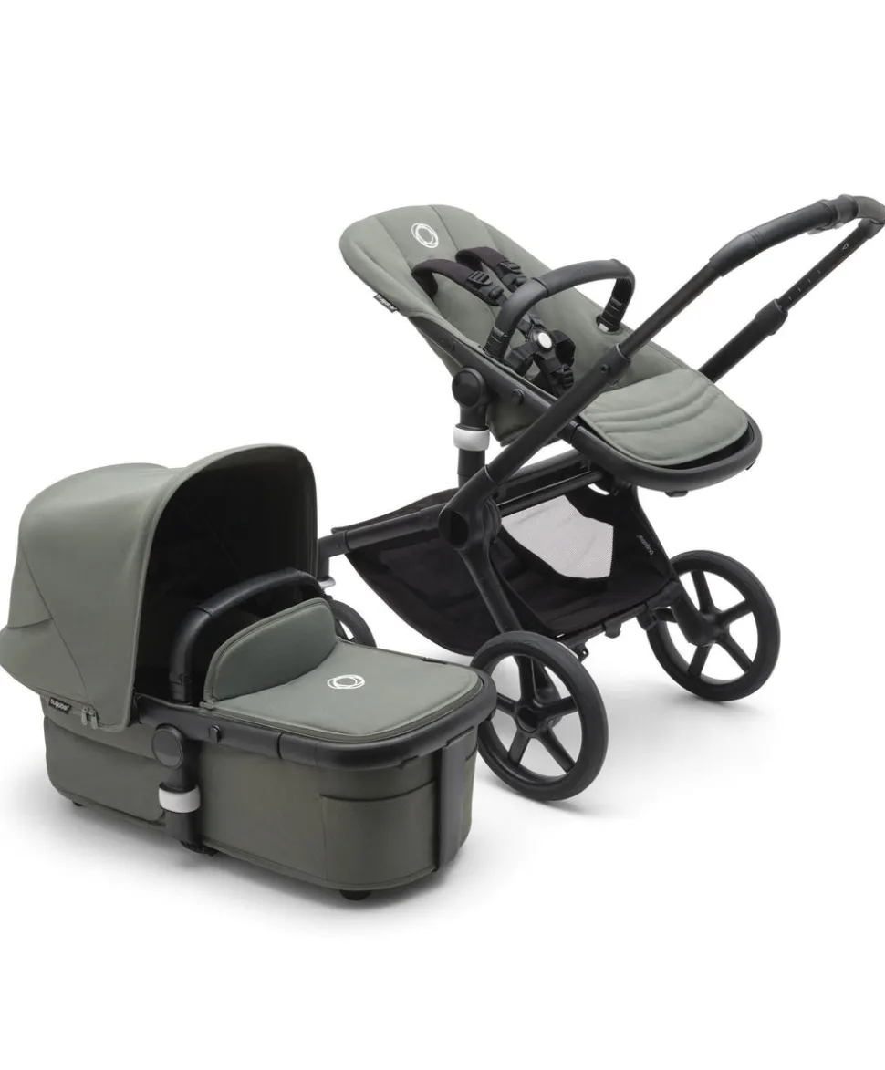 Bugaboo Fox5 Ultimate Travel System Bundle In Forest Green