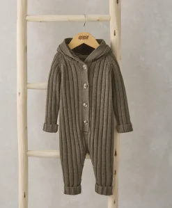Chunky Knitted Romper - Sand