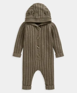 Chunky Knitted Romper - Sand