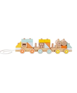 Classic World Pull Wooden Train Toy