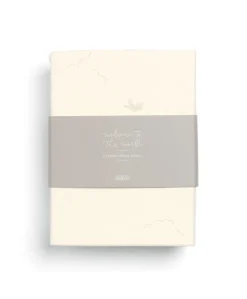 Cotbed Fitted Sheets (2 pack) Welcome to the World Duckling - Cream
