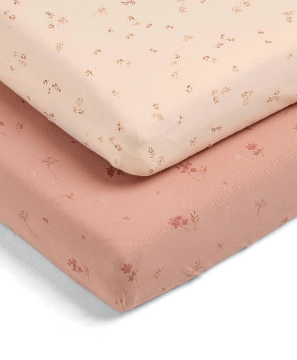 Cotbed Fitted Sheets (2 Pack) – Welcome to the World Wildflower