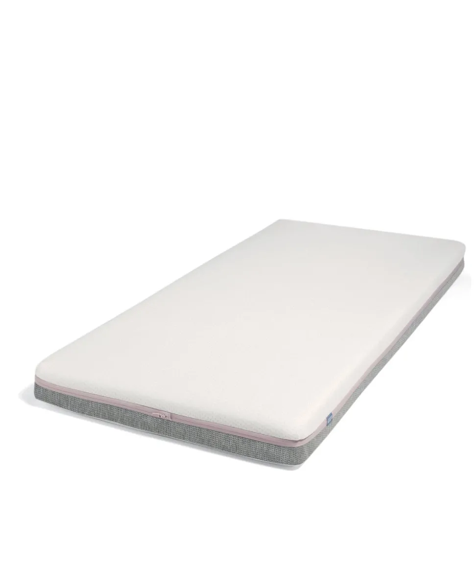 Coxley Cotbed & Luxury Hybrid Twin Mattress Bundle - Natural