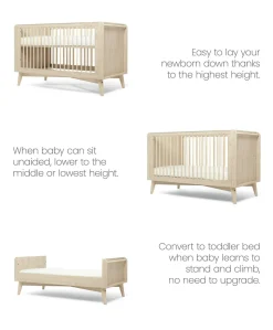 Coxley Cotbed - Natural