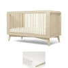 Coxley Cotbed & Premium Pocket Spring Mattress Bundle - Natural