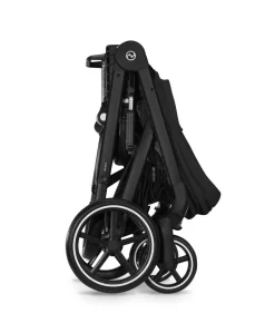 Cybex Balios Bundle with Cybex Cloud T i-Size Rotating Baby Car Seat & Rotating Base (7 Pieces) - Moon Black