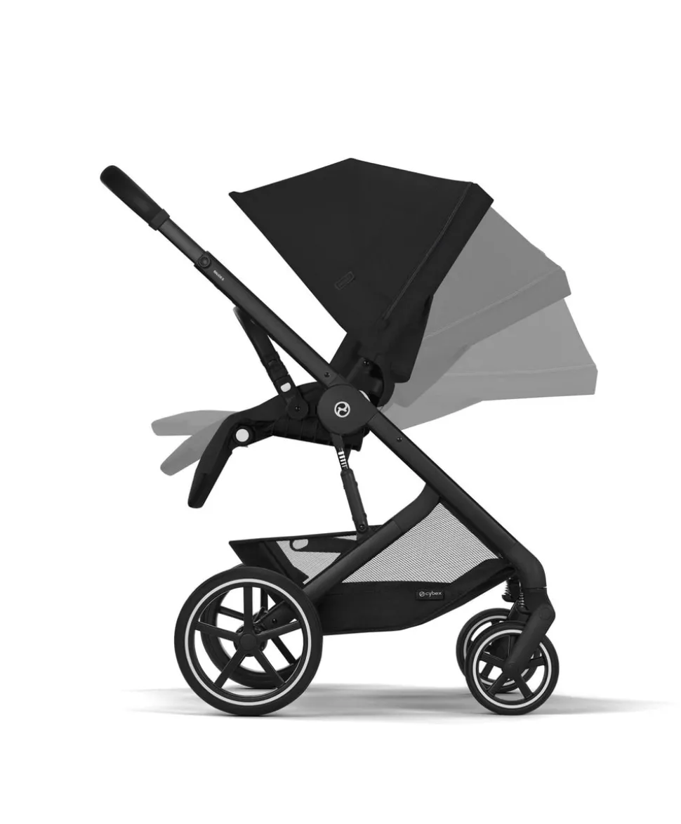 Cybex Balios Pushchair Bundle (5 Pieces) - Moon Black