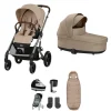 Cybex Balios Pushchair Bundle (5 Pieces) - Almond Beige