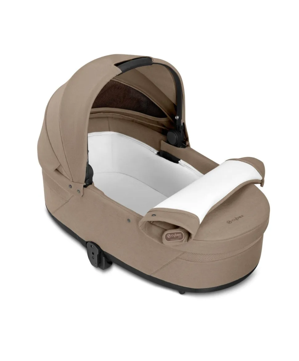 Cybex Balios S Lux Carrycot - Almond Beige