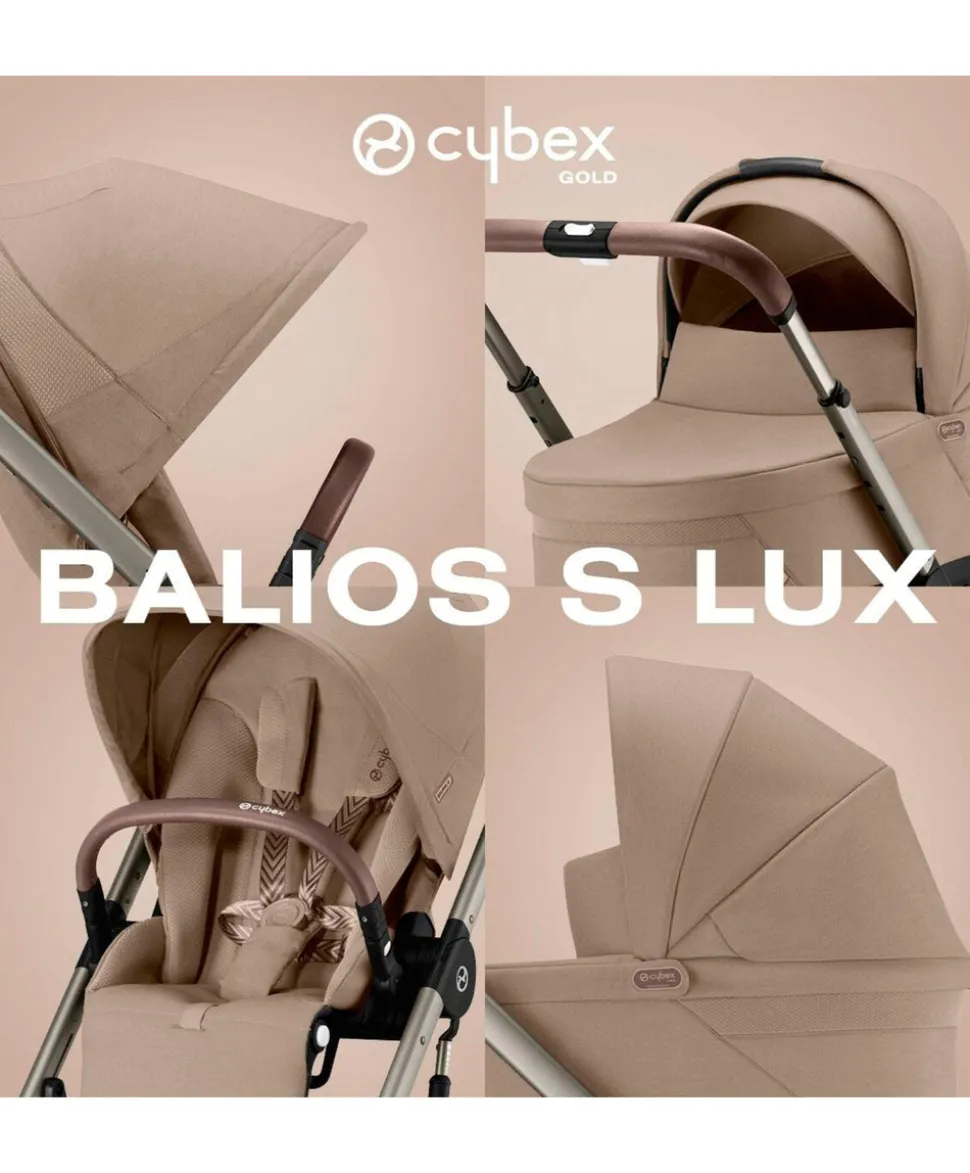 Cybex Balios S Lux Pushchair – Almond Beige
