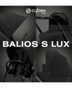 Cybex Balios S Lux Pushchair - Moon Black
