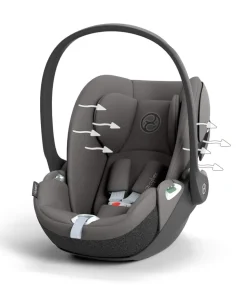CYBEX Cloud T i-Size Rotating Baby Car Seat - Mirage Grey