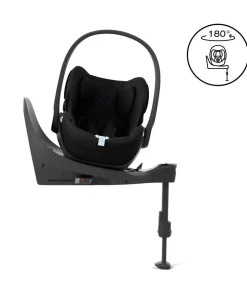 Cybex Cloud T i-Size Rotating Baby Car Seat - Sepia Black