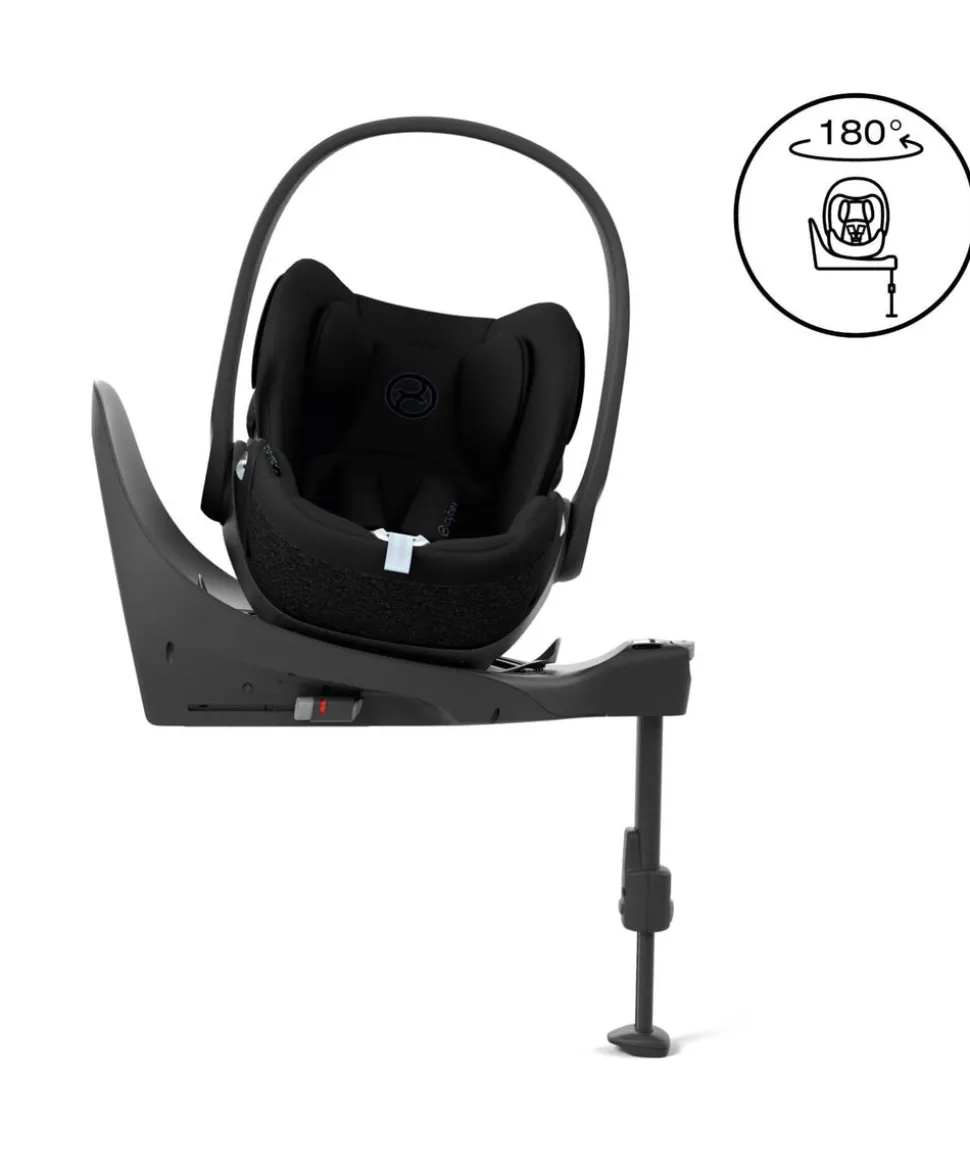 Cybex Cloud T i-Size Rotating Baby Car Seat - Sepia Black