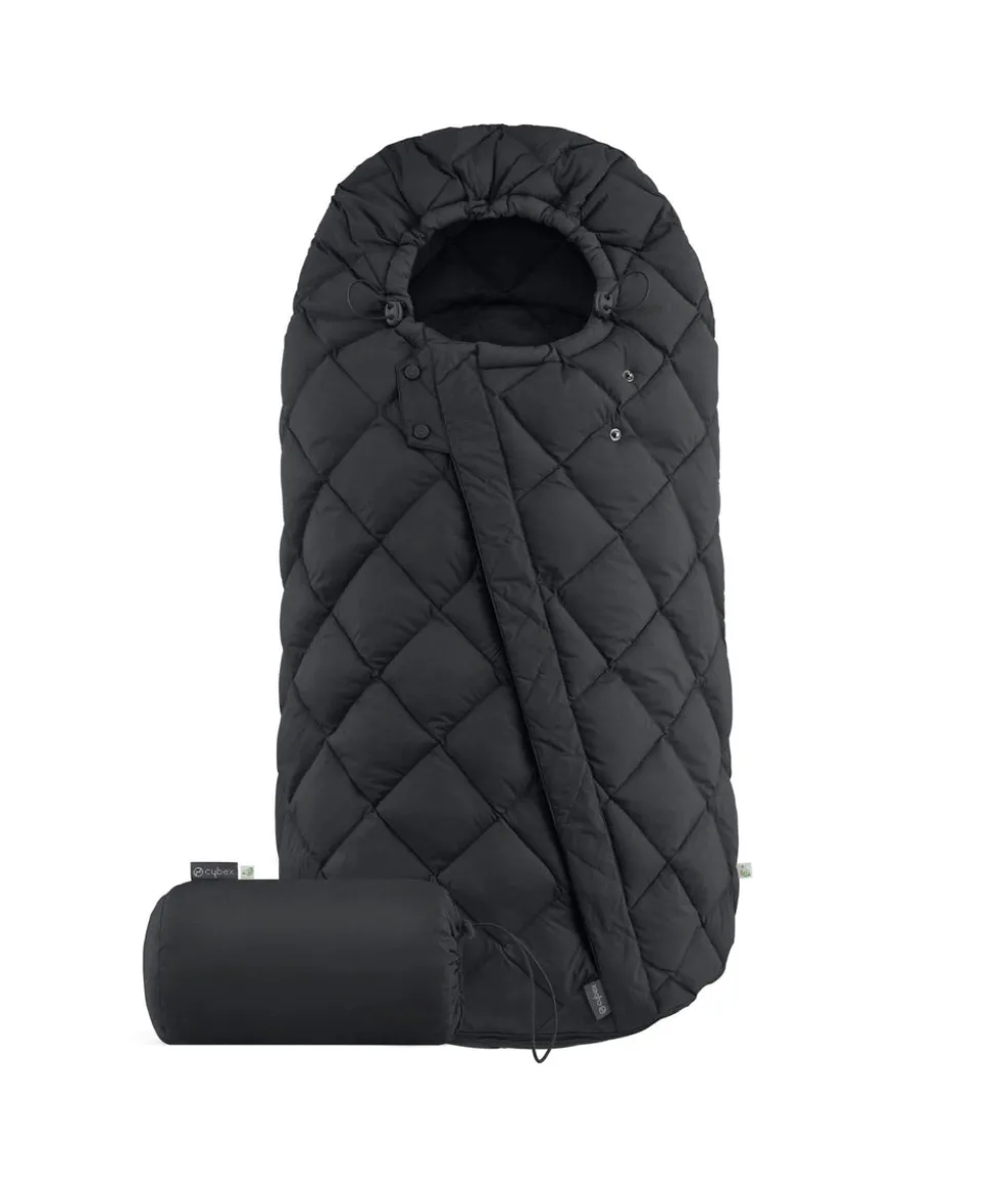 Cybex Gazelle S Pushchair Bundle (7 Pieces) with Cybex Cloud G Car Seat - Moon Black