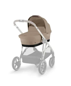 Cybex Gazelle S Pushchair Bundle with Cloud T i-Size Baby Car Seat & Base (7 Pieces) - Almond Beige