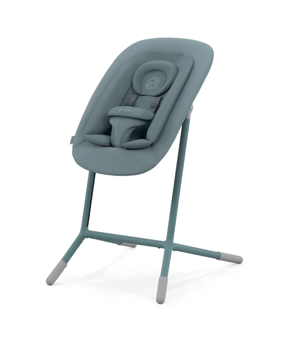 Cybex Lemo 5 in 1 Highchair Bundle - Stone Blue