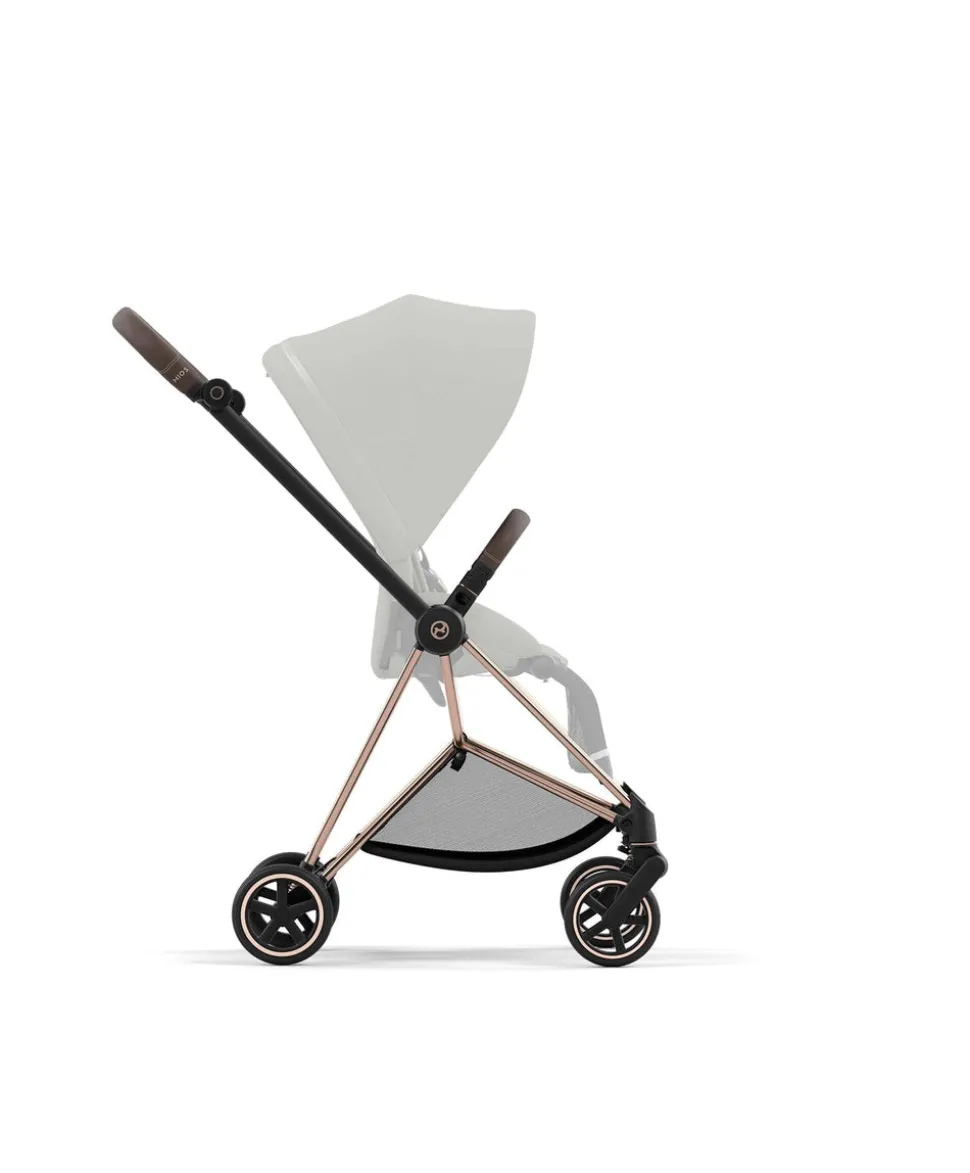 Cybex Mios 5 Piece Complete Pushchair Bundle - Rose Gold/Sepia Black
