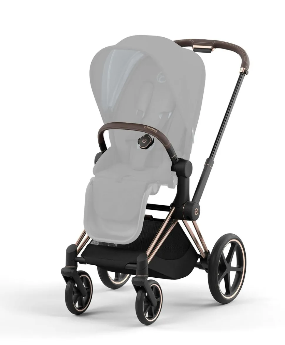 Cybex Priam Pushchair (2 Pieces) - Rose Gold/Sepia Black