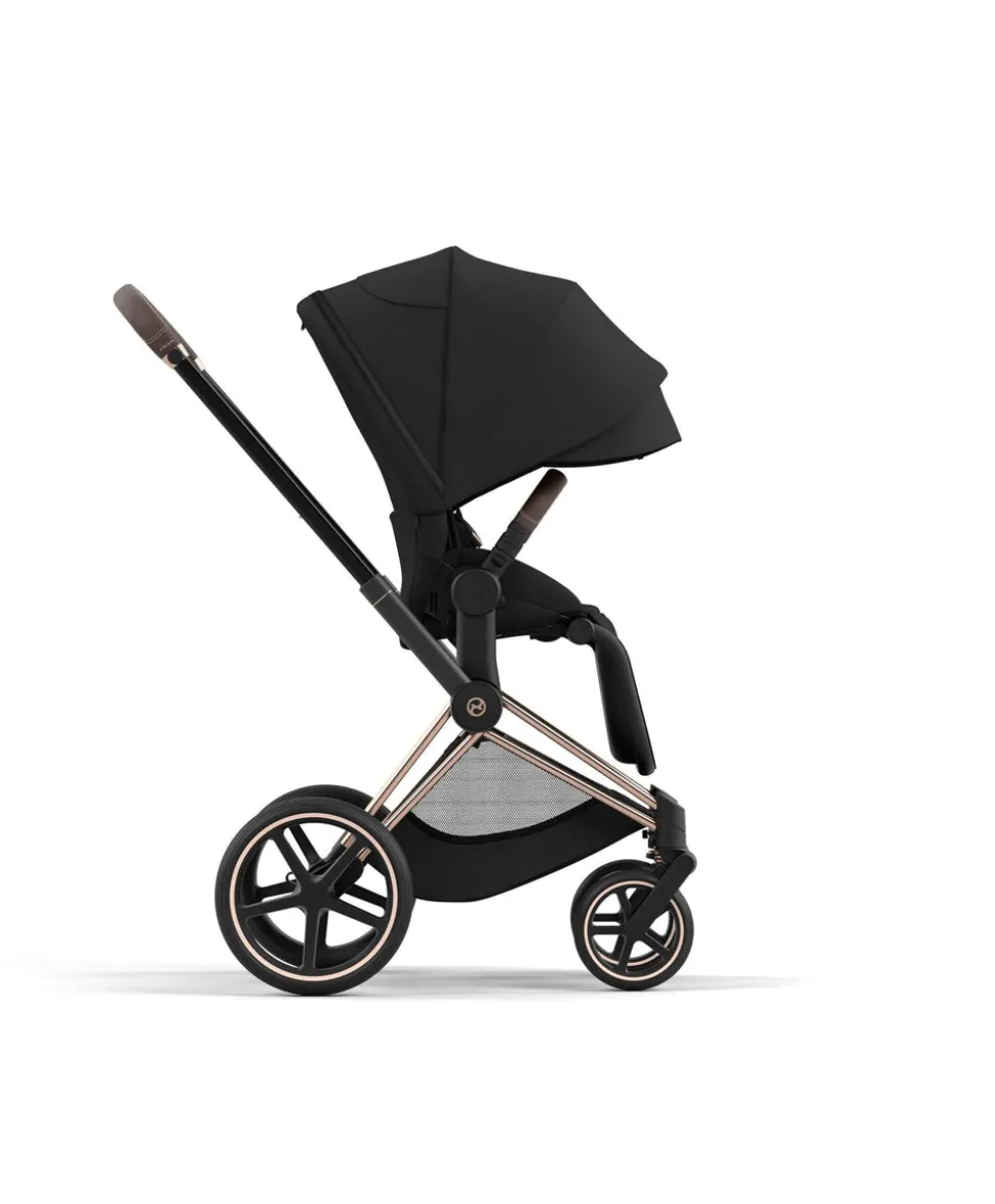 Cybex Priam Pushchair (2 Pieces) - Rose Gold/Sepia Black