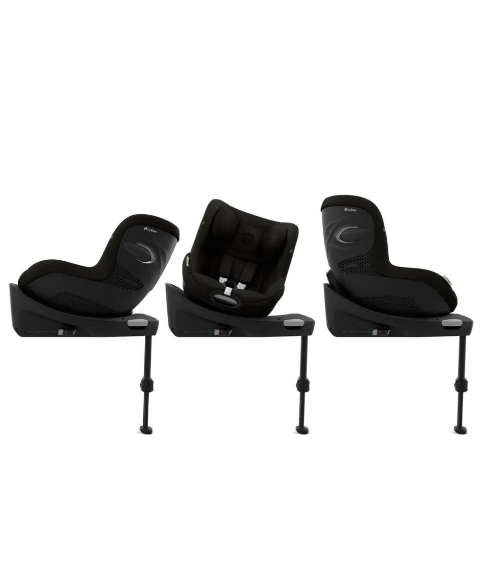 Cybex Sirona Gi i-Size 360 Car Seat with Isofix Base – Magic Black