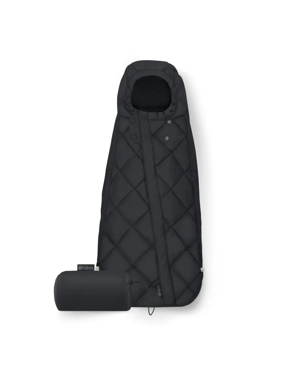 Cybex Snogga Mini 2 Car Seat Footmuff - Moon Black