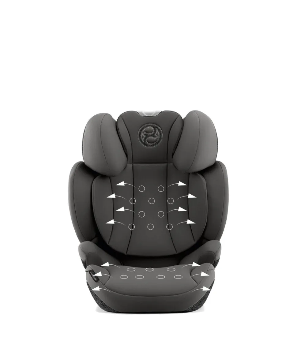 Cybex Solution T i-Fix High-back Booster Car Seat in Grey