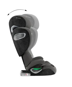 Cybex Solution T i-Fix High-back Booster Car Seat in Grey