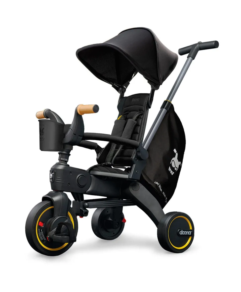 Doona™ Liki Push Along Trike S5 - Nitro Black Deluxe