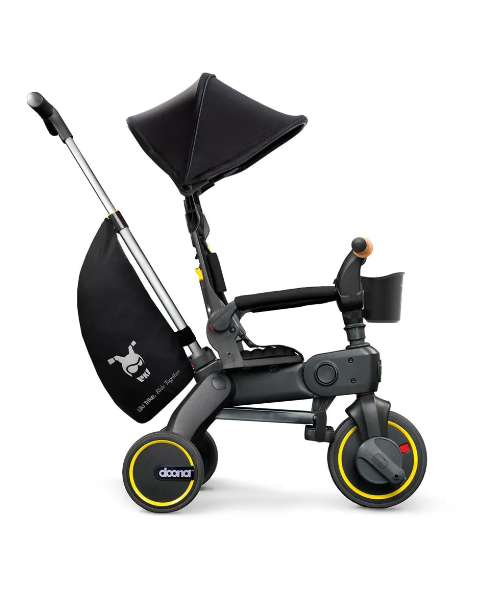 Doona™ Liki Push Along Trike S5 - Nitro Black Deluxe