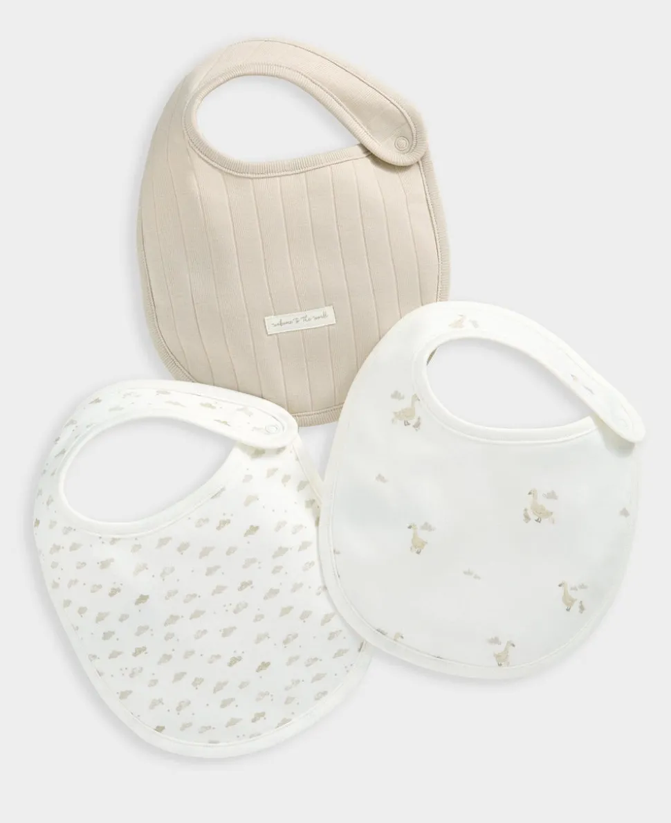 Duckling Bibs (Set of 3)