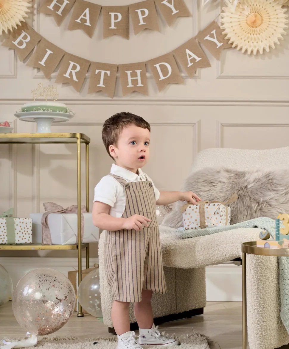 Dungaree & T-Shirt Outfit Set