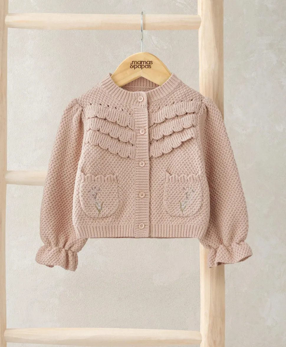 Embroidered Cardigan