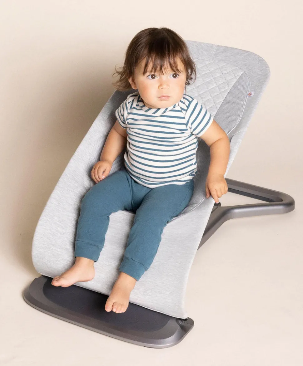 Ergobaby 3-in-1 Evolve Bouncer with Toy Bar - Light Grey