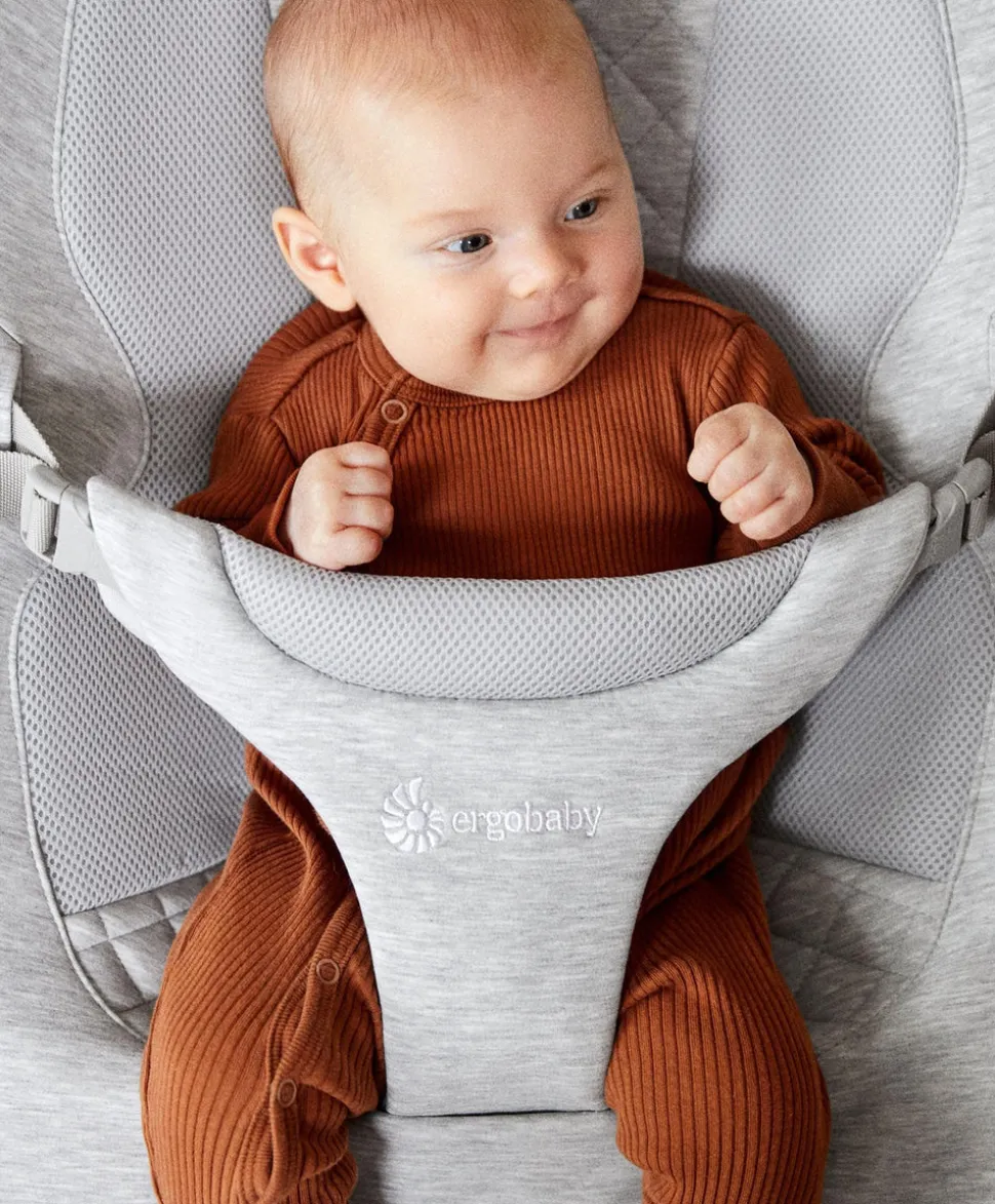 Ergobaby 3-in-1 Evolve Bouncer with Toy Bar - Light Grey